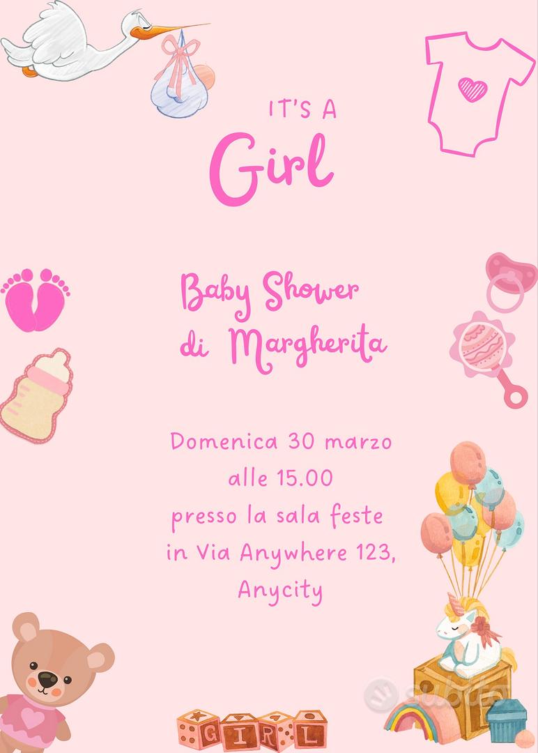Set Di Biglietti Per Baby Shower Invito Neonato Congratulazioni Poster Design Di Gm943703430 257825233