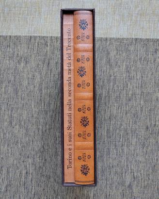 Libro antico anastatico Torino e i suoi Statuti
