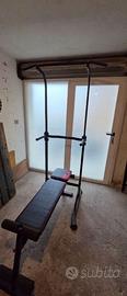 Set palestra completo - Power Tower + Panca Domyos