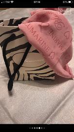 Blumarine foulard di colore rosa