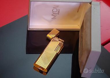 Accendino di Lusso MYON Paris – Placcato Oro – BOX