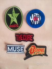 Toppe Patch Rock Termoadesive Gorillaz the Cure