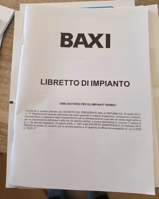  caldaia Baxi Evolution prime a condensazione