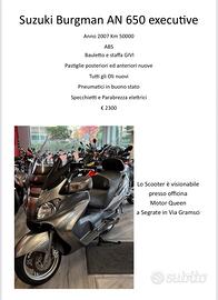 Suzuki Burgman AN 650 executive