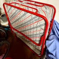 Brandina pieghevole con materasso