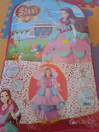 VESTITO SISSI CARNEVALE 4-6 anni 30€