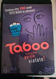 Gioco da tavolo taboo e bang