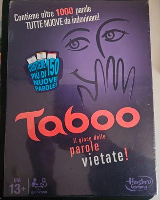 Gioco da tavolo taboo e bang