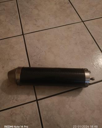 silenziatore Giannelli per 50/70 cc