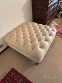 Pouf Frau Chester crema