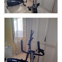 Stepper con manubrio e Ellittica Dechatlon