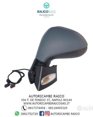 Specchio Retrovisore Elettrico Peugeot 207 tutti i