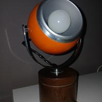 lampada balleye eyeball space age anni 60