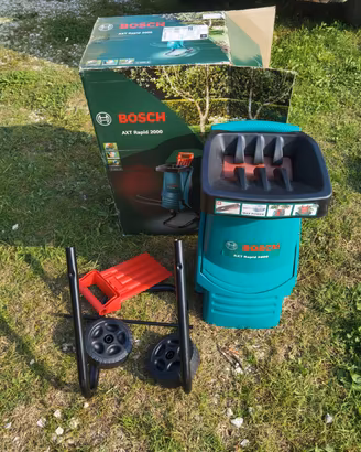 trituratore Bosch AXT Rapid 2000 - MAI USATO -