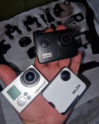 Go pro +Nilox + Nilox 4k