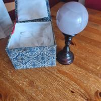 soprammobile legno e Agata 