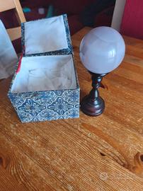 soprammobile legno e Agata 