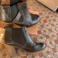 Stivaletti vera pelle neri 37 Made in Italy
