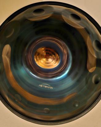 Handpan Asteman Meteor - 10 Note (Re Minore)
