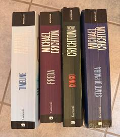 Michael Crichton - pacchetto 4 libri