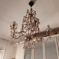 Lampadario vetro murano