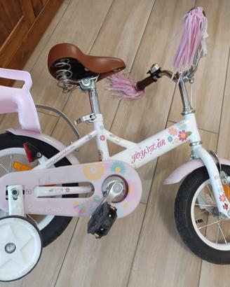 bicicletta bambina con rotelle 