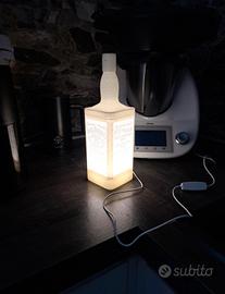 lampada jack daniel’s iconica a led, usb