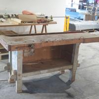 BANCO DA FALEGNAME 213x68 CM TAVOLO DA LAVORO