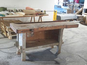 BANCO DA FALEGNAME 213x68 CM TAVOLO DA LAVORO