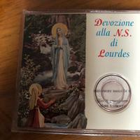Santino madonnina lourdes originale