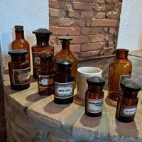 boccette farmaceutiche anni 30