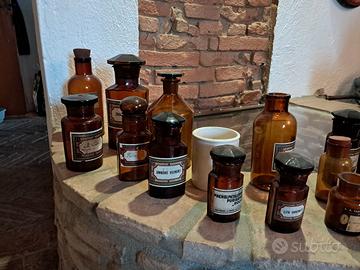 boccette farmaceutiche anni 30