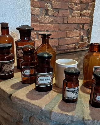 boccette farmaceutiche anni 30