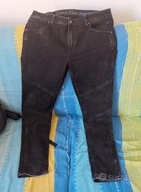 Calvin Klein Jeans W34 L34 neri slim ankle