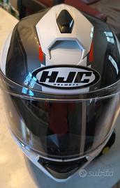 Hjc i 90 tg L  con visiera antiap.  pari al nuovo