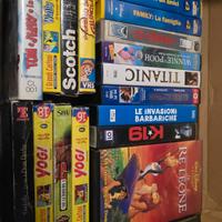 videocassette VHS x bambini e non