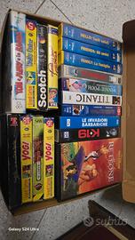 videocassette VHS x bambini e non