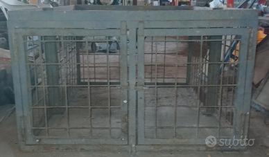 gabbia e cassetta trasporto cani 