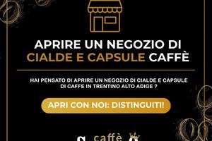 Negozio specializzato caffè in cialde e capsule
