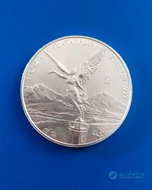 MEXICO, 2012, 1 oncia Plata Pura, FDC, Splendida