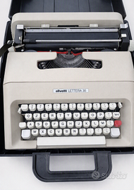 Macchina da scrivere Olivetti Lettera 35