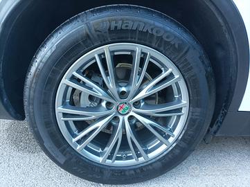 Cerchi e gomme Alfa Romeo Stelvio da 18 