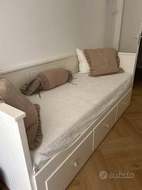 Letto/divano ikea Hemnes bianco 3 cassetti