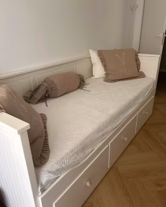Letto/divano ikea Hemnes bianco 3 cassetti