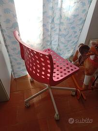 Sedia da scrivania per bimba