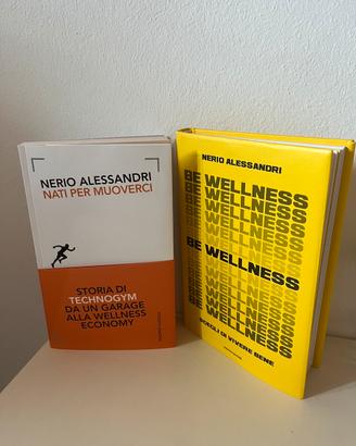 Lotto 2 Libri Nerio Alessandri - Technogym