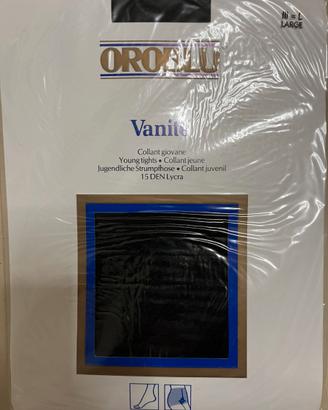 10 pz. Collant Oroblu Vanite mis.3° 5 black 5 soft