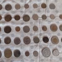 collezione 39 monete circolate da paesi diversi