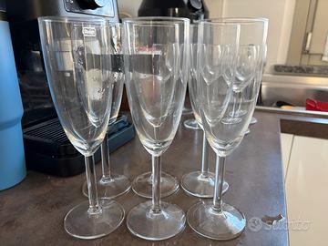 Set 6 flute da champagne IKEA SVALKA
