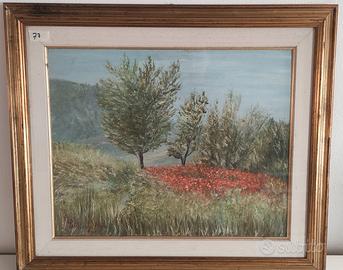 Mario Peterlongo - Val di Gresta - Olio su tela